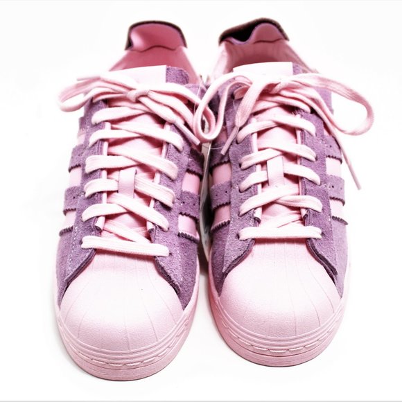 Adidas Superstar Minimalis Classic Shell Toe Purple on Pink Men's 7 NEW! - Picture 8 of 11